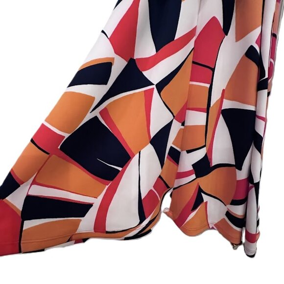 Taylor Dresses Short V Neck Wrap Jersey - Picture 7 of 10